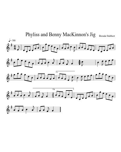 Phyliss and Benny MacKinnon's Jig