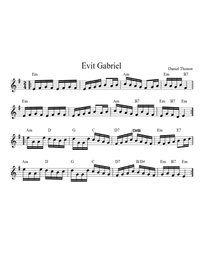 Evit Gabriel (Version 10)