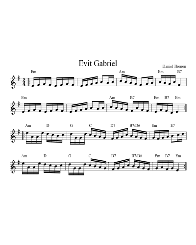 Evit Gabriel (Version 12)