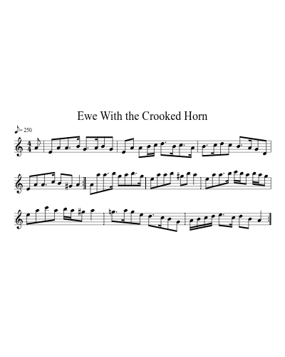 Ewe With the Crooked Horn