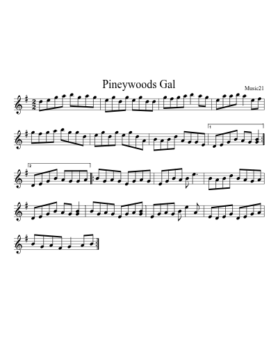 Pineywoods Gal preview