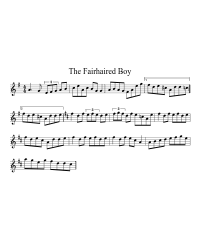The Fairhaired Boy (Version 6)
