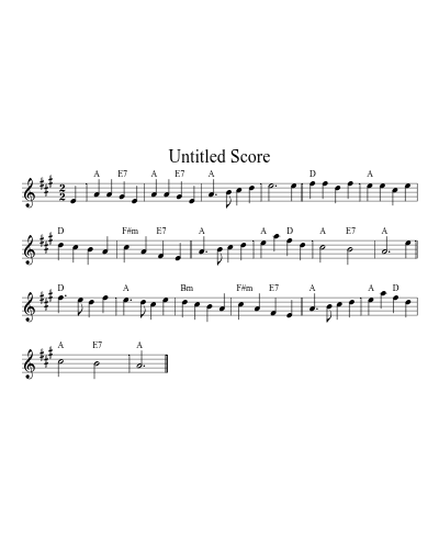 Faithless Nancy Dawson A D G 20 3 sheet music preview