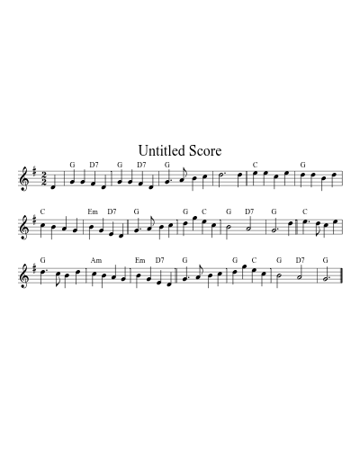 Faithless Nancy Dawson A D G 20 3 (Version 3) sheet music preview