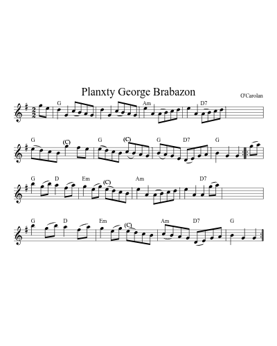 Planxty George Brabazon