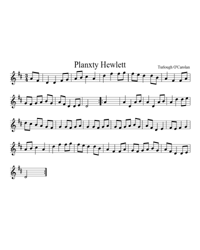 Planxty Hewlett
