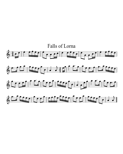 Falls of Lorna (Version 2)