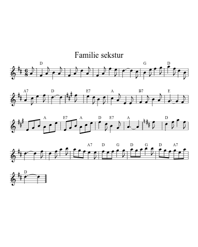 Familie sekstur (Version 2)