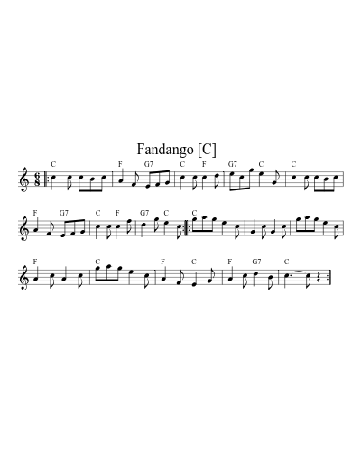 Fandango   [C] (Version 3)