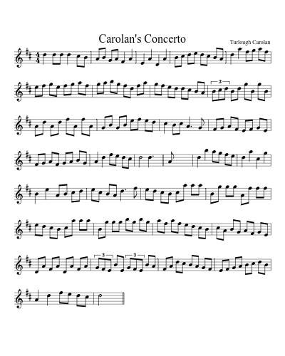 Carolan's Concerto (Planxty Fanny Power)