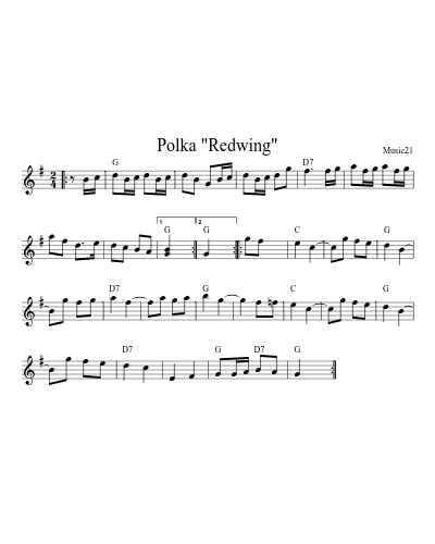 Polka "Redwing"