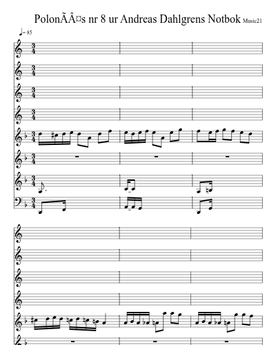 PolonÃÂ¤s nr 8 ur Andreas Dahlgrens Notbok preview