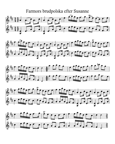 Farmors brudpolska efter Susanne (Version 3)
