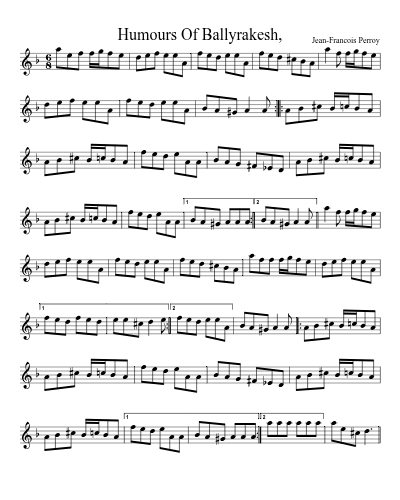 Humours Of Ballyrakesh,