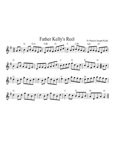 Father Kelly's Reel (Version 10)