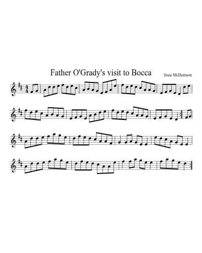 Father O'Grady's visit to Bocca (Version 2)