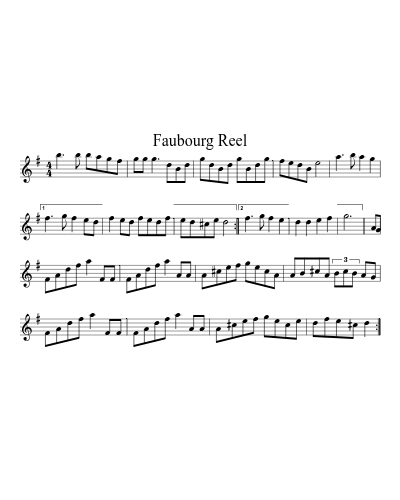 Faubourg Reel