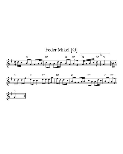 Feder Mikel [G] (Version 3)