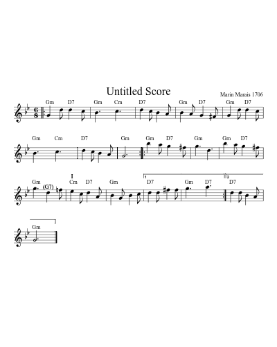 Female Saylor Am Dm Em Gm 32 2 sheet music preview