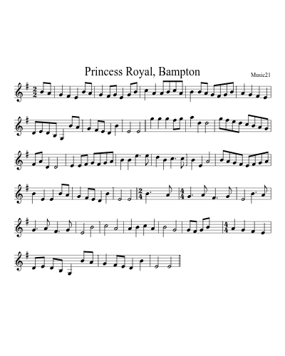 Princess Royal, Bampton