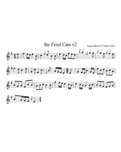 the Feral Cats v2 (Version 2)