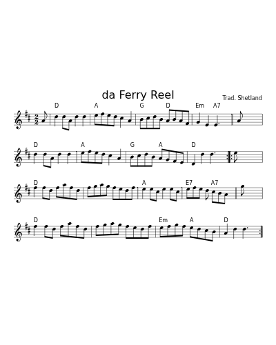 Da Ferry Reel (Version 11)