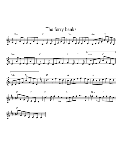 The ferry banks (Version 2)