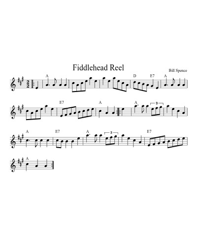 Fiddlehead Reel (Version 5)