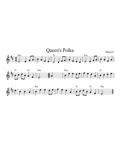 Queen's Polka preview