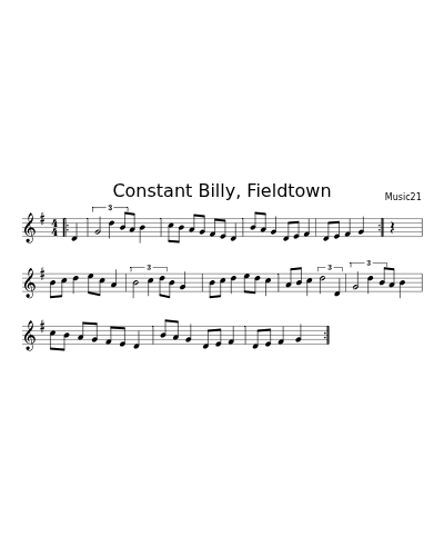 Constant Billy, Fieldtown