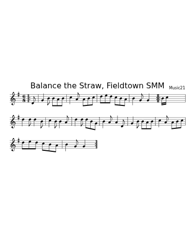 Balance the Straw, Fieldtown SMM