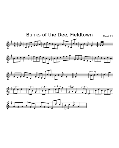 Banks of the Dee, Fieldtown