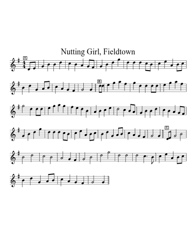 Nutting Girl, Fieldtown
