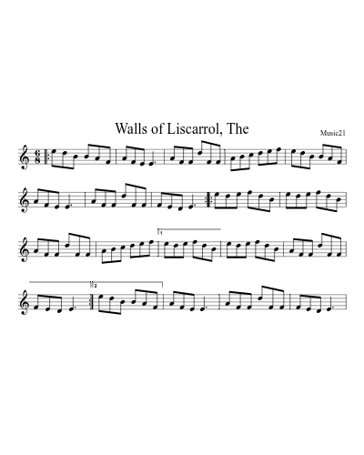 Walls of Liscarrol, The preview