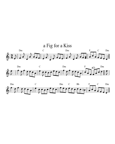 A Fig For A Kiss (Version 7)