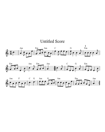 Fine Companion Gm Dm Am Em 32 2 (Version 3) sheet music preview