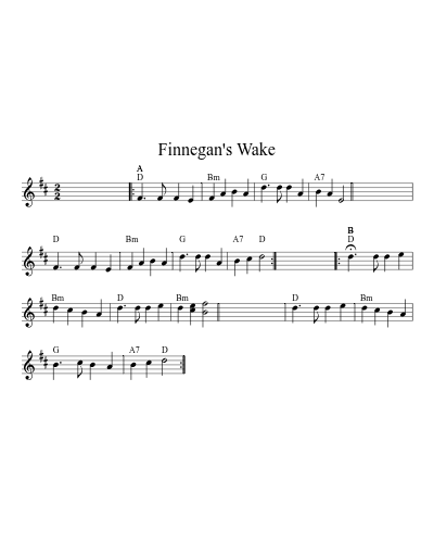 Finnegan's Wake (Version 4)