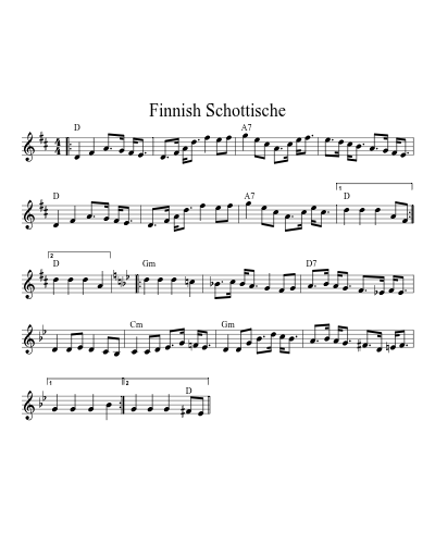 Finnish Schottische