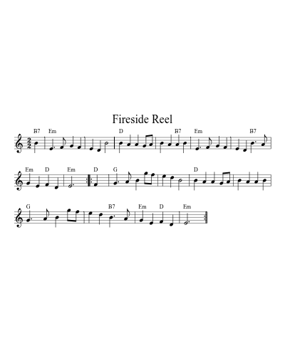 Fireside Reel (Version 2)