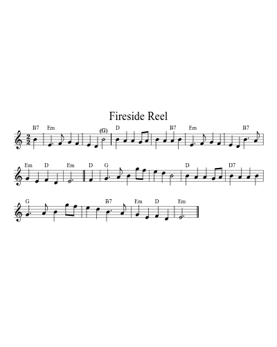 Fireside Reel (Version 3)