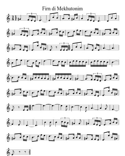 Firn di Mekhutonim (Version 4)