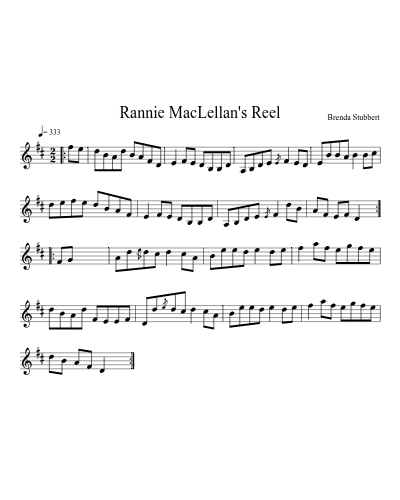 Rannie MacLellan's Reel