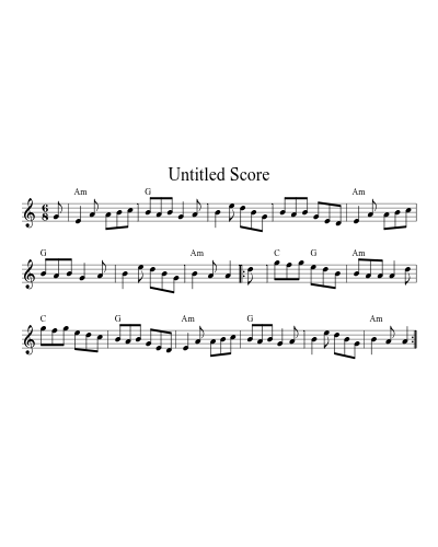 First of May (Version 8) sheet music preview