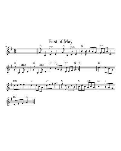 First of May (Version 11) preview