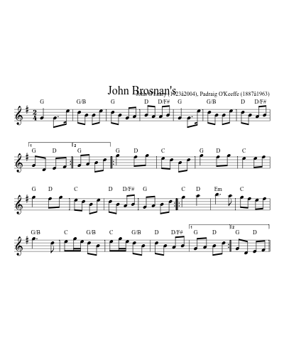 John Brosnan's (Rattling Bog The) preview