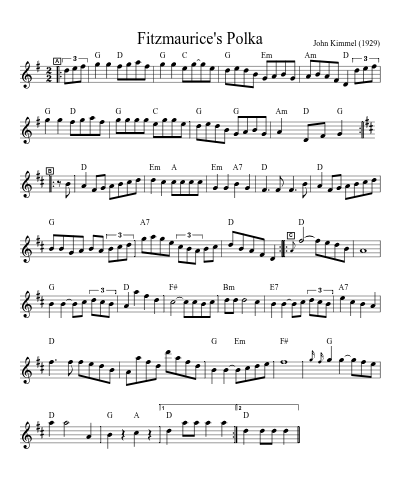 Fitzmaurice's Polka preview