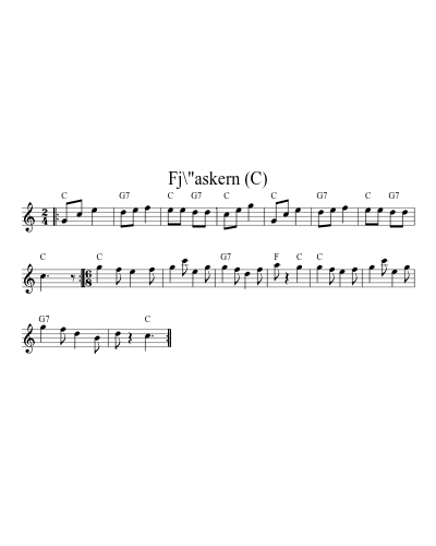 Fj\"askern (C)