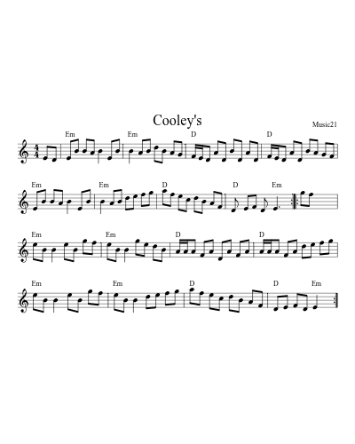 Cooley's (Rattling Bog The)