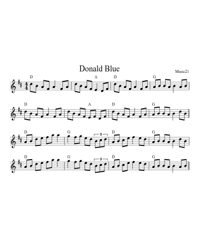 Donald Blue (Rattling Bog The)