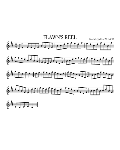 FLAWN'S REEL (Version 2)